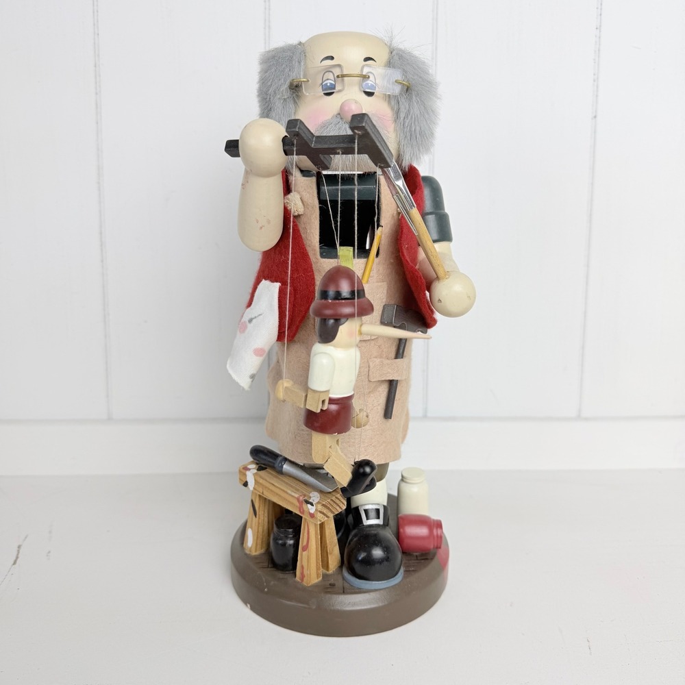 1996 Zim's Puppet Maker Nutcracker Z96-60 Marionette With Original Box - Picture 3 of 9